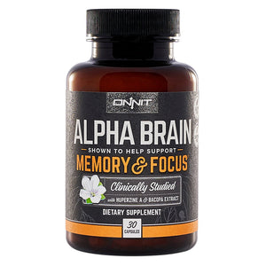Alpha Brain Clinically Studied Nootropic Supplement